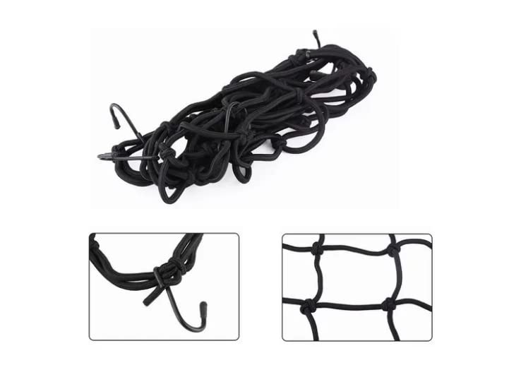 Red Elástica Porta Bultos ENRED Negra para Moto