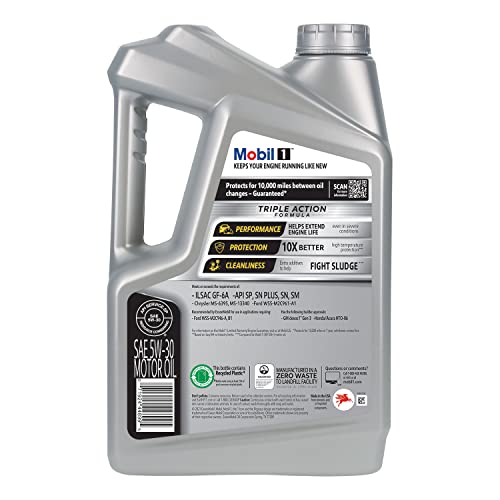 Aceite de Motor sintético Mobil 1 5W-30 4,73 l