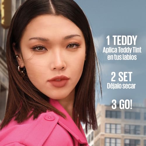 Tinta de Labios Superstay, Teddy Tint de Maybelline New York, Baby Tee
