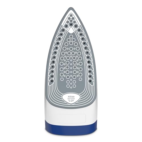 Plancha de Vapor T-Fal Azul Suela True Ceramic Glide 1600 W