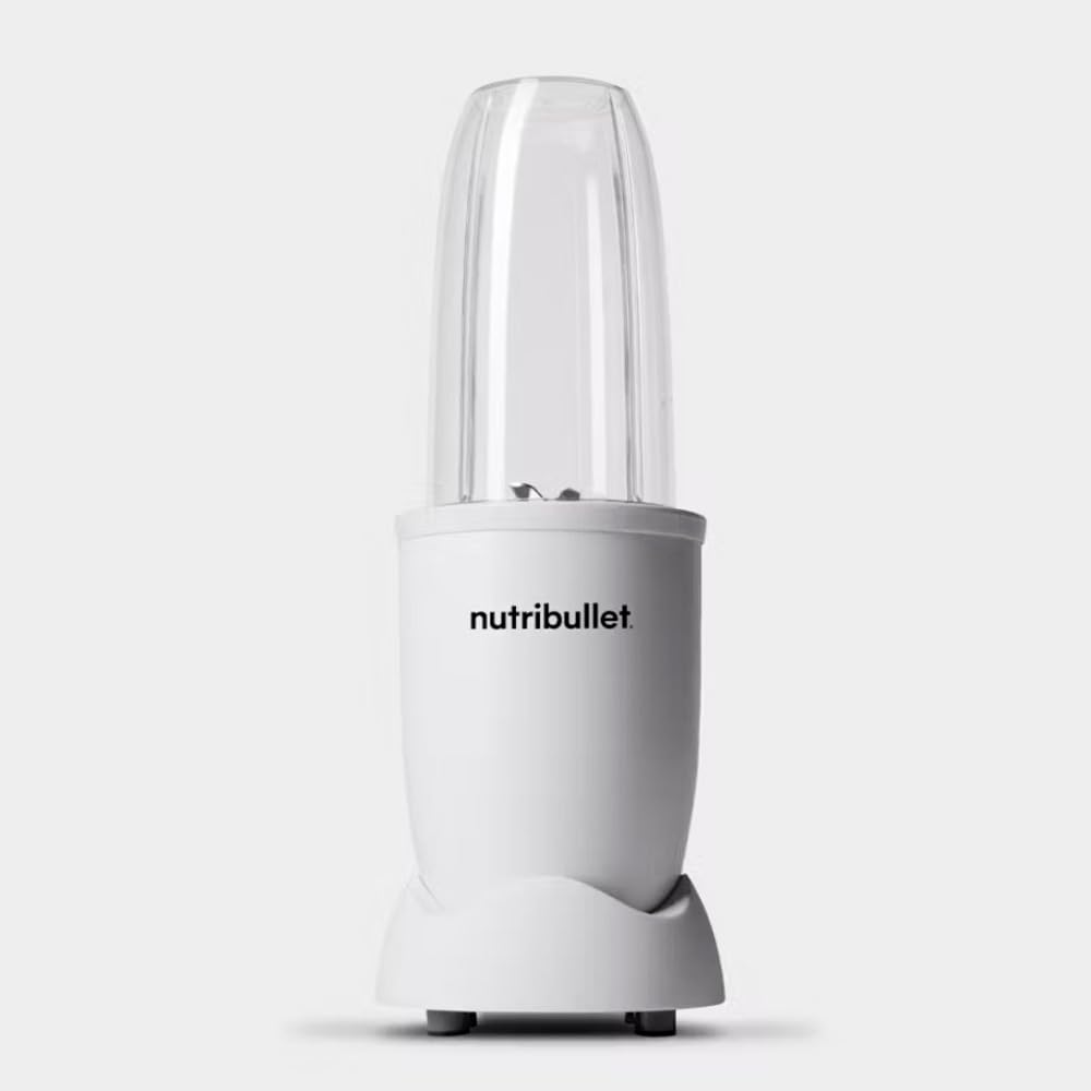 Nutribullet Licuadora Electrica, Picadora Pro 900 Watts 32Oz Mod. RNB9-0401 RENOVADA (Blanco Mate)