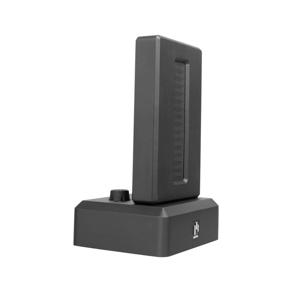 Altavoz Aperion Audio Negro Alta Sensibilidad con Transformador de Movimiento para Cine en Casa Audiófilo