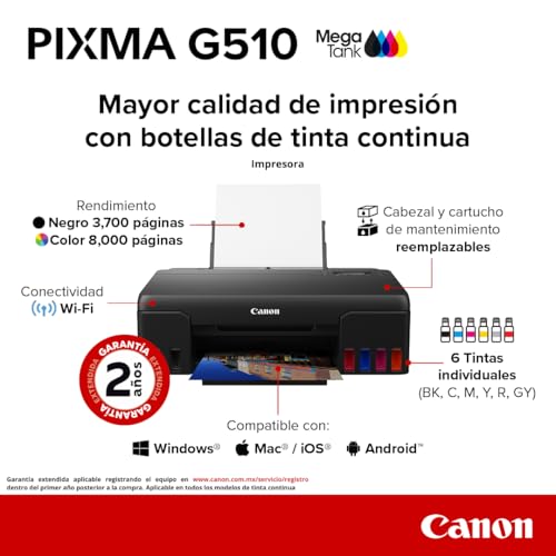 Canon Impresora PIXMA G510