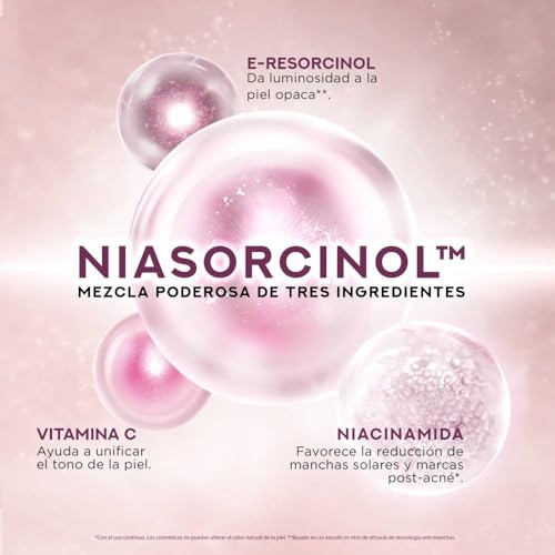 POND'S Crema Facial Antimanchas* Día Bright Miracle Ultimate Clarity con Niasorcinol y FPS 30**, uso de día para una piel luminosa y tono uniforme 50 g