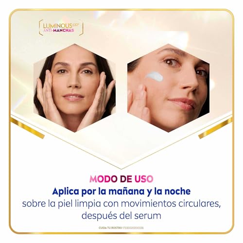 NIVEA Cellular LUMINOUS630 Fluido Facial Aclarador FPS50 | Anti-manchas y Ácido Hialurónico