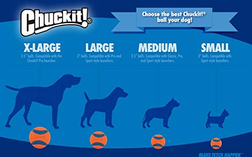 CHUCKIT Max Glow Ball, Small
