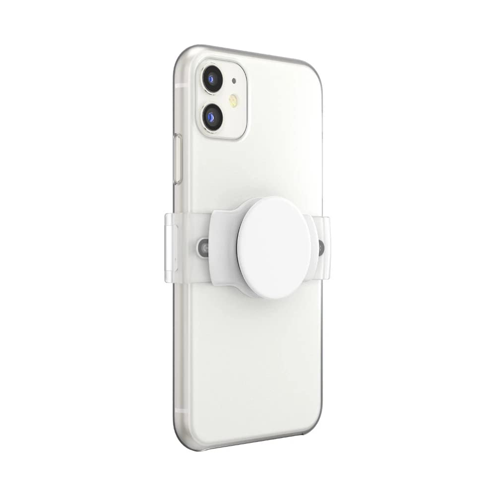 Soporte Deslizante PopSockets Blanco con Agarre Expandible para Teléfonos y Fundas