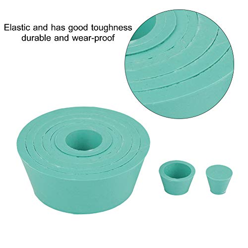 Adaptador de Filtro Buchner Funnel Flask Verde Superficie Lisa Resistente al Desgaste