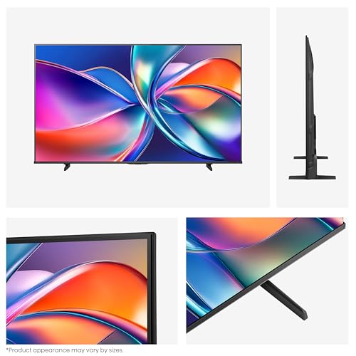 Hisense Television QD6QFM(Modelo 2025) Pantalla 55 Pulgadas,QLED Smart Fire TV UHD 4K,Control Remoto por Voz con Alexa,Escalado AI a 4K,Dolby Vision Atmos, Modo de Juego Plus