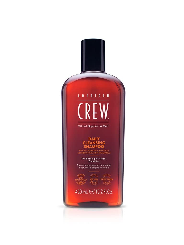 Shampoo Diario American Crew Normal a Graso 15.2 Ounces para Hombre