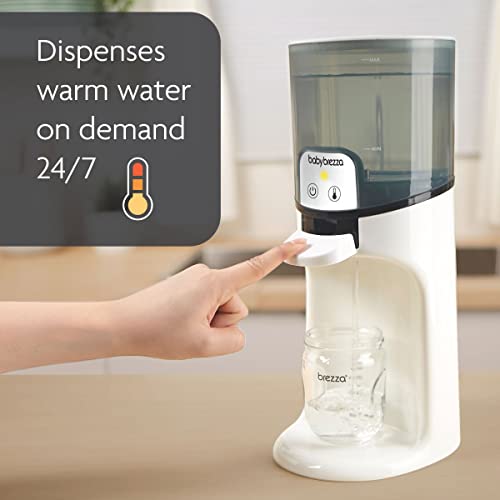 Baby Brezza Calentador instantáneo – Dispensa instantáneamente agua caliente a la temperatura perfecta del biberón – Sustituye a los calentadores tradicionales de biberones
