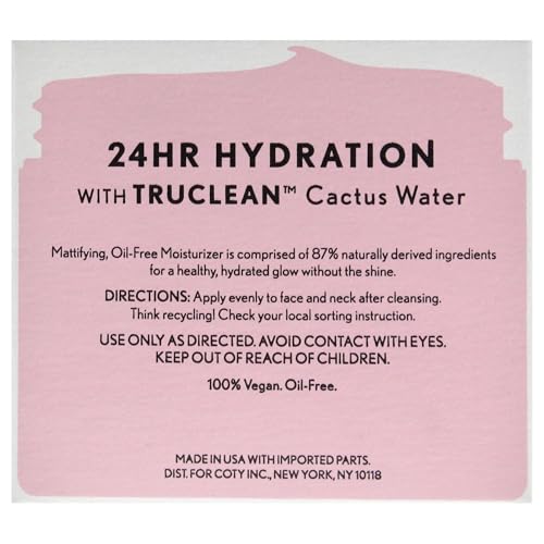 Clean Fresh Skincare Mattifying Oil-Free Moisturizer by CoverGirl for Women - 2 oz Cream