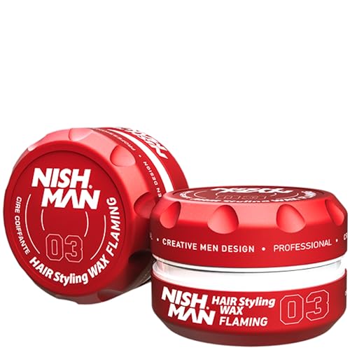 Nishman Serie Hair Styling (03 Flaming AQUA WAX, 150 ml)