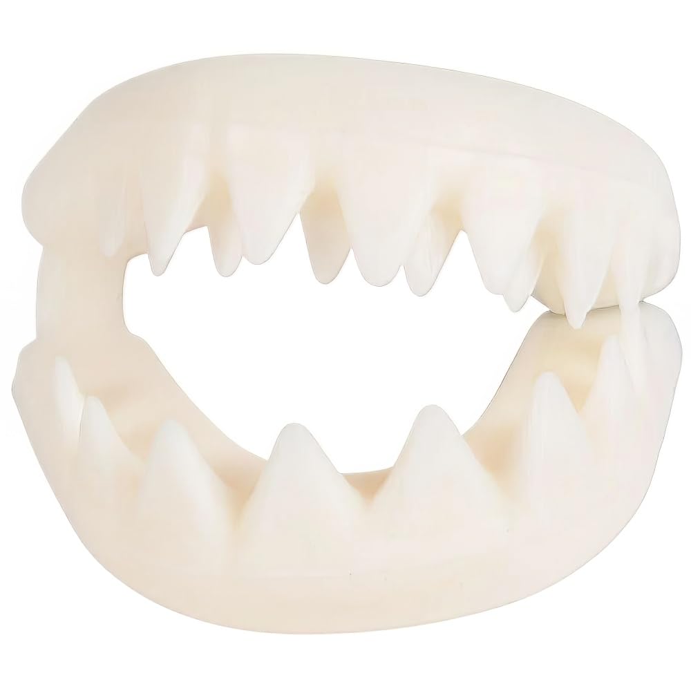 Set de Dientes Falsos Rhode Island Novelty Blanco Gran Tiburón