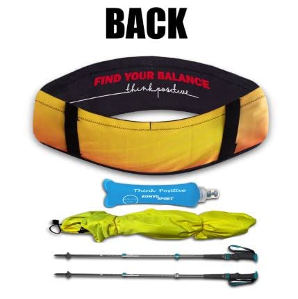 RUMVO SPORT - Cangurera Deportiva – Cinturon para Correr con Botella De Agua Unisex Reversible mariconera riñonera de Hidratacion Ropa Deportiva Mujerr bolsa para Correr Maraton Montaña…