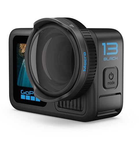GoPro Macro Lens Mod (HERO13 Negro) - Lente Oficial (AAEWAL-021)