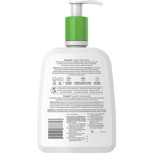 CETAPHIL Loción Humectante 473 ml | Hidratación 48 Horas Piel Sensible