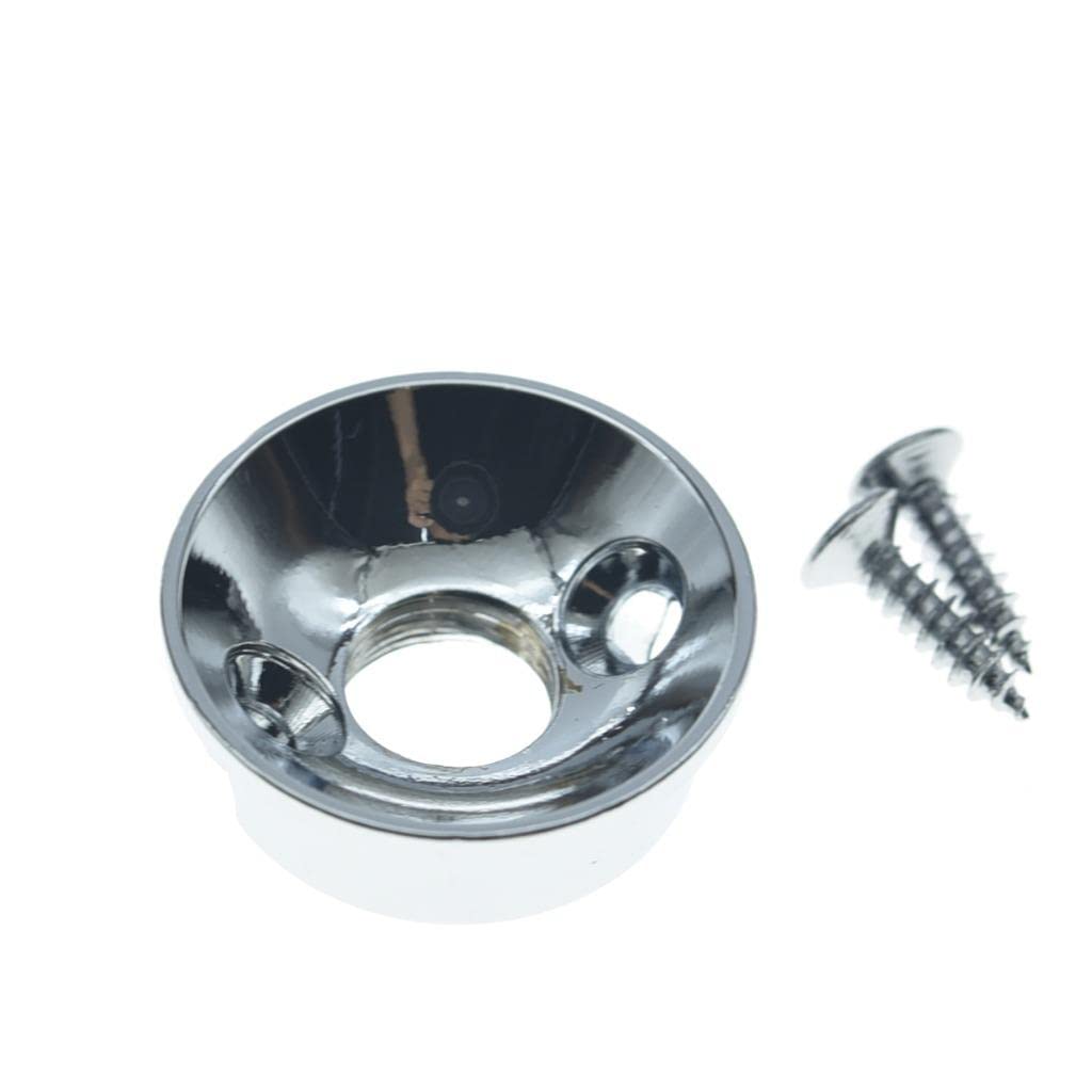 Placa Jack electrosocket, Cromado