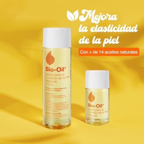 Bio-Oil, Aceite Corporal, Disminuye Cicatrices y Estrías, Elaborado con Aceites Naturales, Skincare Oíl, 125 ml