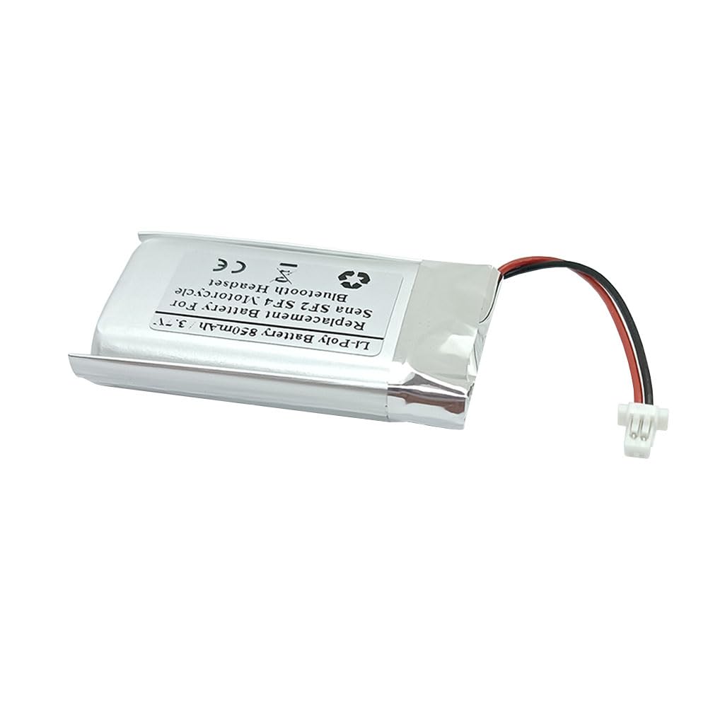 Batería de Repuesto Startong Sena SF2 SF4 Bluetooth 850 mAh Intercomunicador de Casco Motocicleta