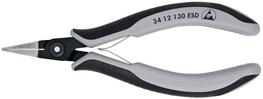 Knipex 34 12 130 ESD Precision Electronics Pliers Electrostatic Discharge 160 mm by Knipex