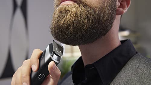 NEW Philips Norelco Multigroom Series 5000 18 Piece, Beard Face, Hair, Body and Intimate Hair Trimmer for Men - NO BLADE OIL MG5910/49