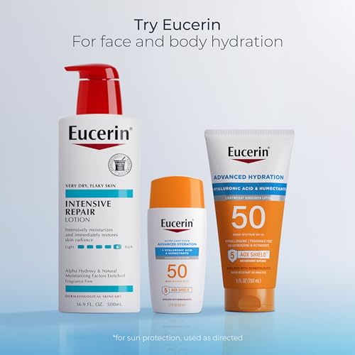 Eucerin Lotion, Intensive Repair, Rich Very Dry Skin, 16.9 Ounce Bottle
