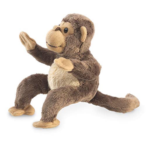 Marioneta Mini Monkey The Puppet Company Folkmanis dedo