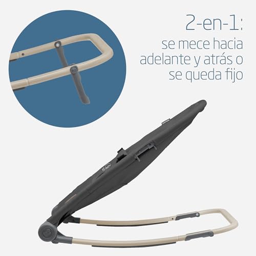 Hamaca Maxi Cosi Graphite Eco con Opción Mecedora para Recién Nacido