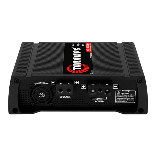 Amplificador Taramps Negro 1 Ohmio 3000 W para Coche