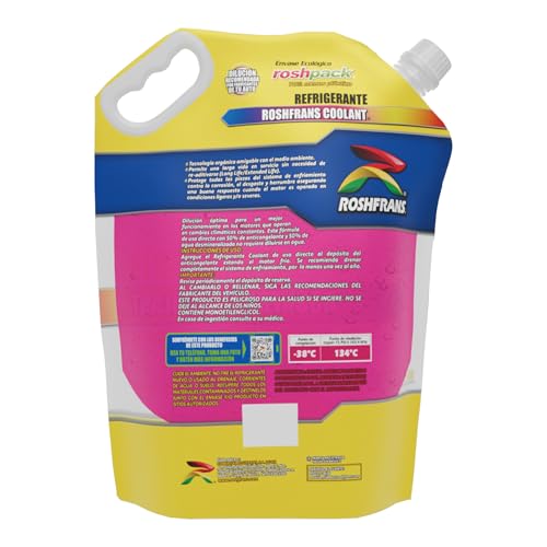 Anticongelante Roshfrans Verde de 3.785L Refrigerante Eficiente