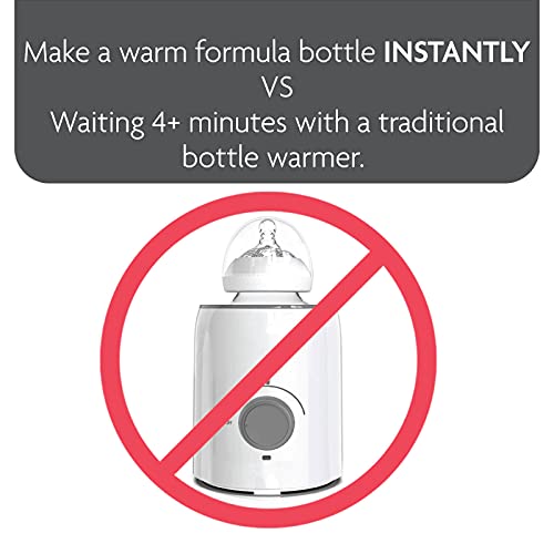 Baby Brezza Calentador instantáneo – Dispensa instantáneamente agua caliente a la temperatura perfecta del biberón – Sustituye a los calentadores tradicionales de biberones