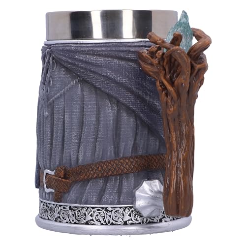 Tankard Nemesis Now Gris de Resina 15,5 cm Gandalf The Grey para Fans de El Señor de los Anillos