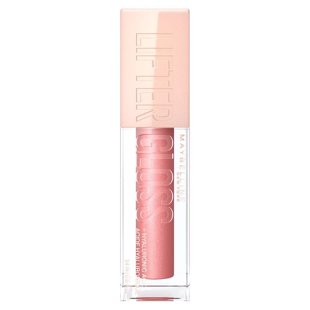 Labial líquido brillante Maybelline Super Stay Vinyl Ink Cheeky + Brillo Labial Lifter Gloss Con Acido Hialuronico - 003 Moon