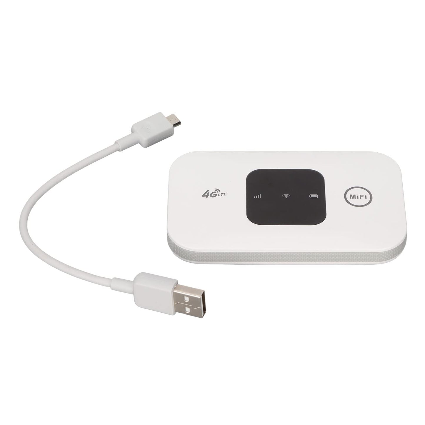 Luqeeg Enrutador de Punto de Acceso Móvil WiFi 4G LTE, Punto de Acceso a Internet Portátil, Tarjeta SIM de Alta Velocidad de 150Mbps, 10 Usuarios Compatibles para el Hogar, la Oficina