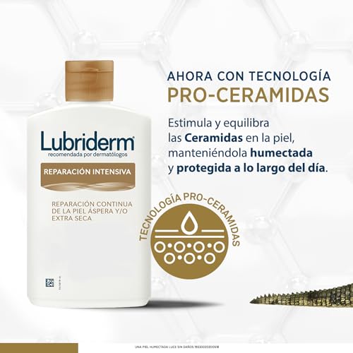 Lubriderm Crema Corporal Intense Repair 400ml - Paquete de 3