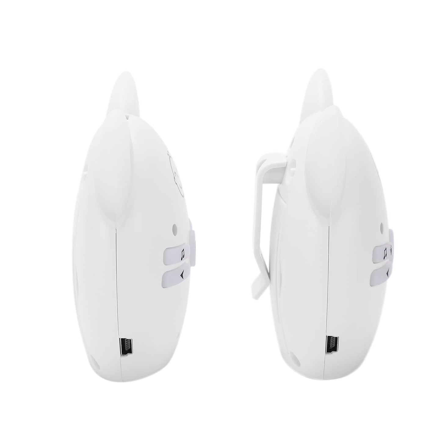 Monitor de Sonido para Bebés Blanco Ajustable Digital de Largo Alcance y Conversación Bidireccional