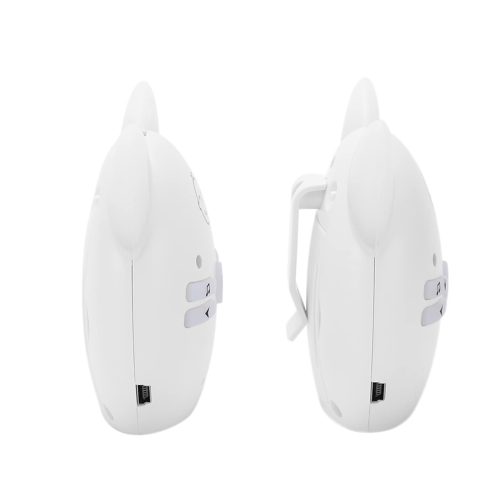 Monitor de Sonido para Bebés Blanco Ajustable Digital de Largo Alcance y Conversación Bidireccional