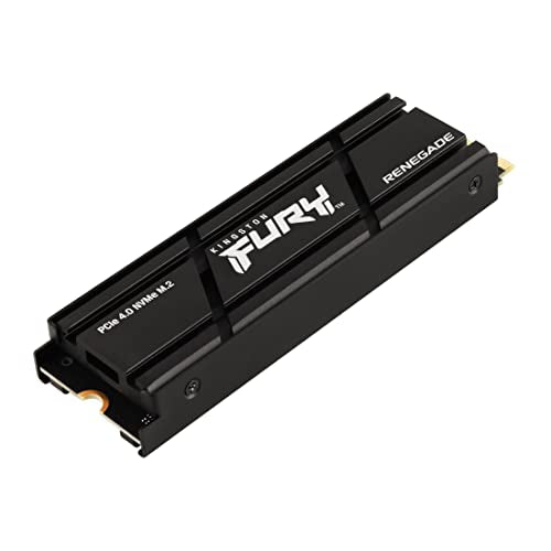 SSD Kingston Fury Renegade Negro con Disipador de Calor para PS5