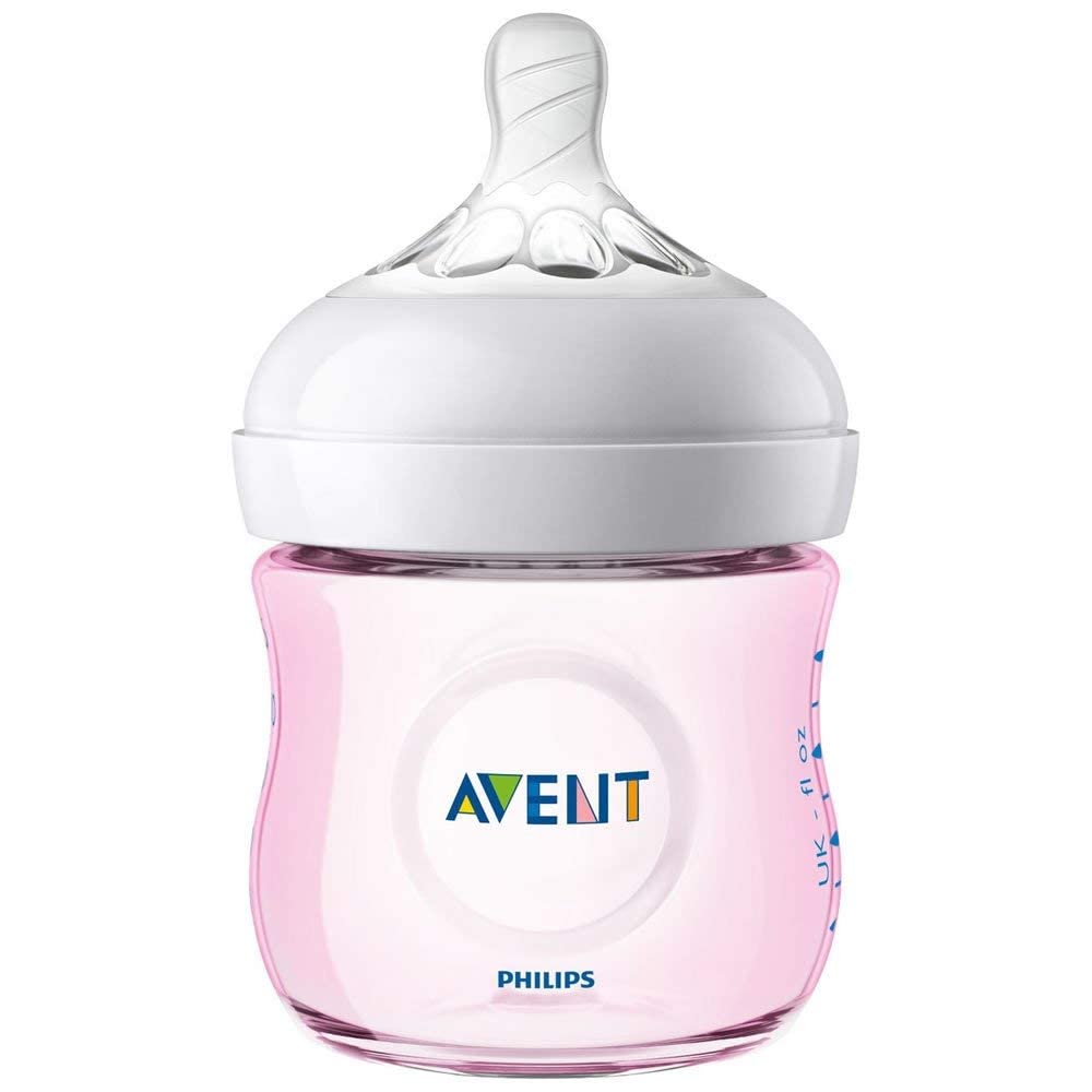 Botellas Naturales Philips Avent Rosa Paquete de 3