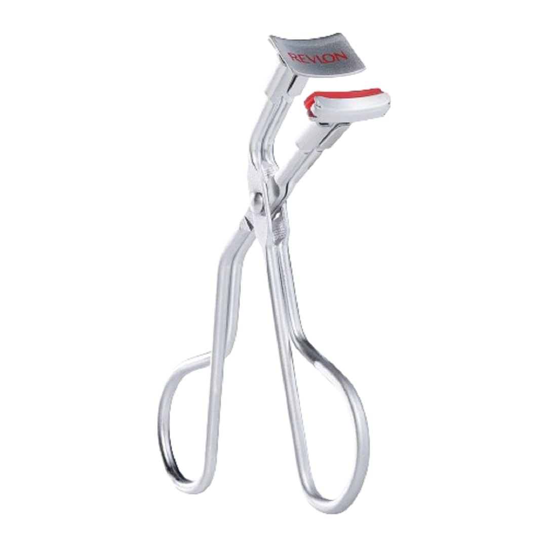 Revlon 309970075538 Rizador de Pestanas de alta Precision, Plata, Estandar, Paquete de 1
