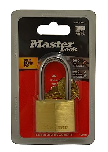 Candado Master Lock de latón macizo 4 cm con llave