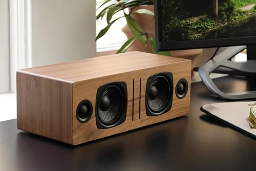Audioengine A2 AIO Altavoz de estantería Bluetooth inalámbrico portátil con aptX HD