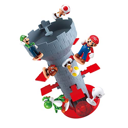 Juego de Equilibrio Epoch Games Super Mario Blow Up Shaky Tower con Cifras coleccionables