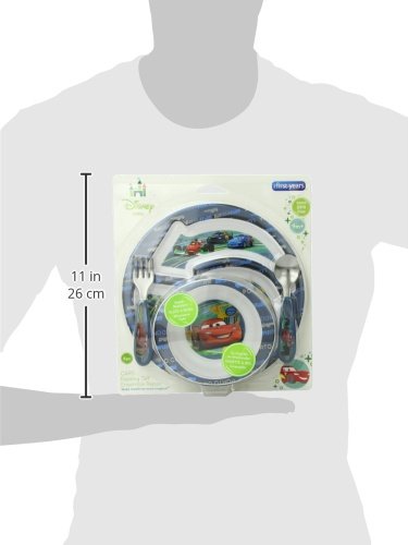 Juego de Alimentación Disney Carros, 4 Piezas