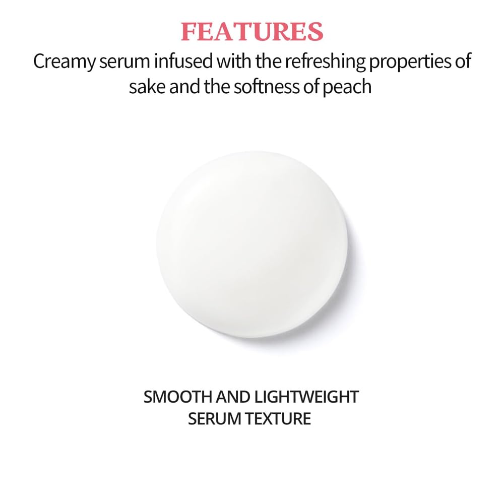 SKIN FOOD since 1957 Skin Food Peach Sake Pore Serum 45ml Made in 'Korea