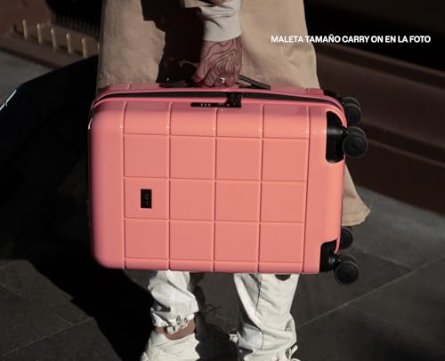 Mappa Lite - Maleta de Viaje Rígida y Ligera con 3 Años de Garantía, Hecha de Makrolon y ABS, 4 Ruedas Giratorias 360 con Tecnología Japonesa Hinomoto, Candado TSA, Correas Ajustables