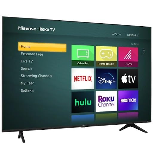 Hisense Smart TV | 50" Pulgadas | Serie R | Clase 4K Ultra HD 2160P | Pantalla LED | Roku TV | HDR | Modo de Juego | Funciona con Asistente Google y Alexa | 50R6E4