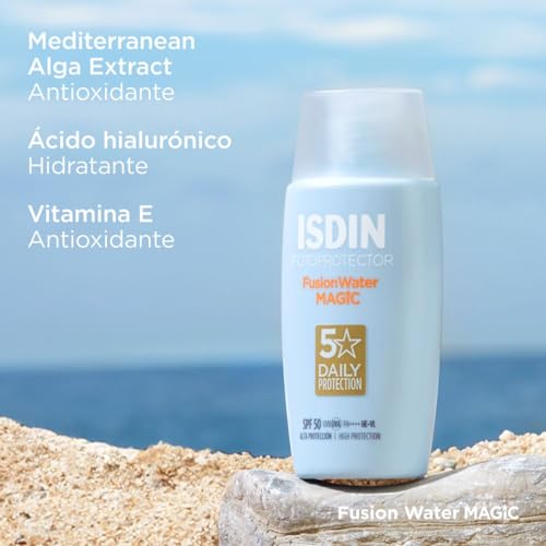 ISDIN Fotoprotector Fusion Water Magic SPF 50 | Control Grasa Diaria