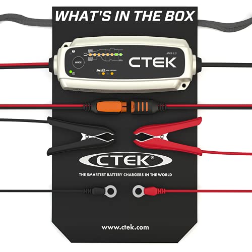 CTEK 40-206 MXS - Cargador de batería (5,0-12 V)